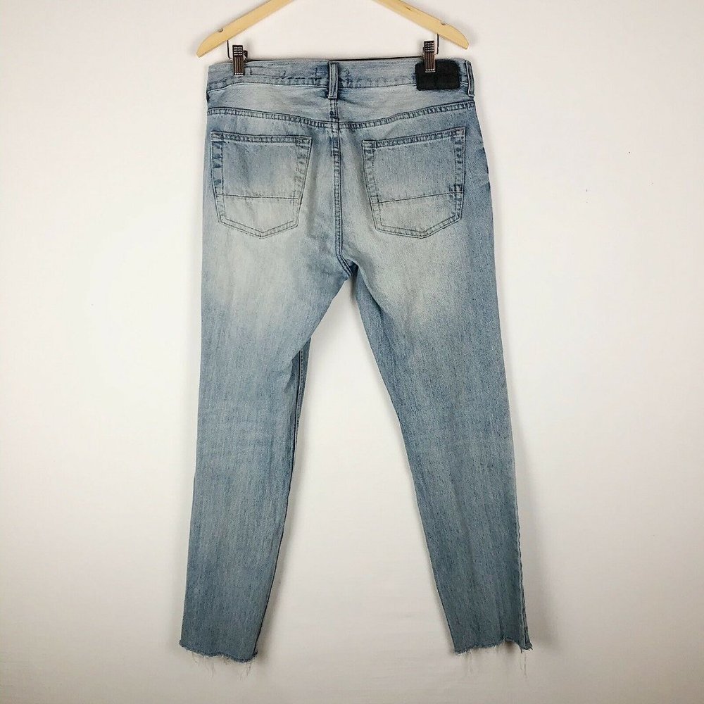 Mens Pacsun Faded Distressed Skinny Jeans - Picture 2 of 10